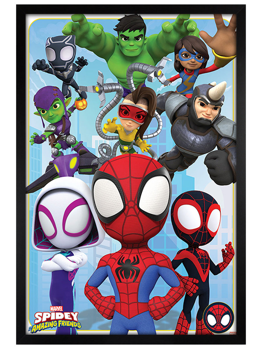 Spidey and His Amazing Friends Goodies and Baddies Maxi Poster