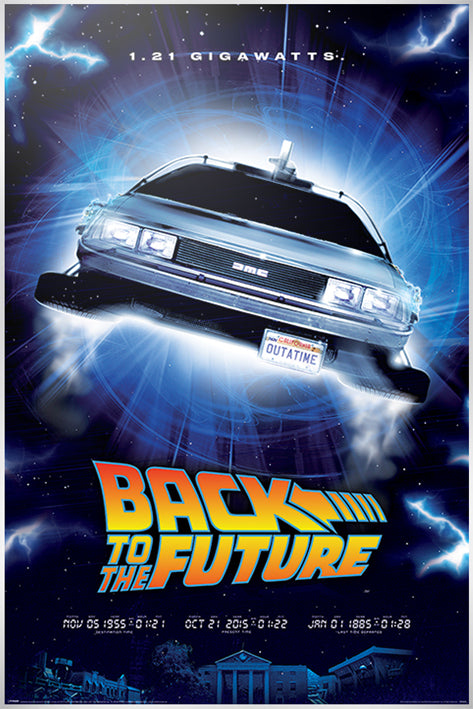 Back to the Future 1.21 Gigawatts Maxi Poster