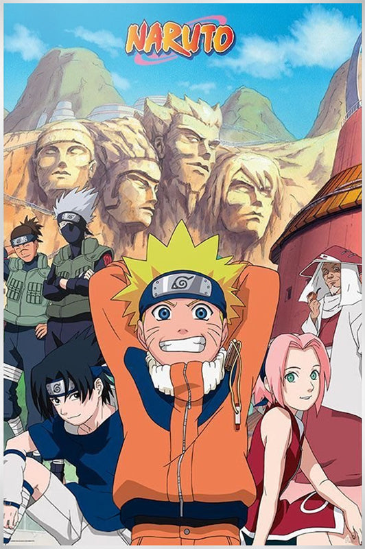 Naruto Group Maxi Poster