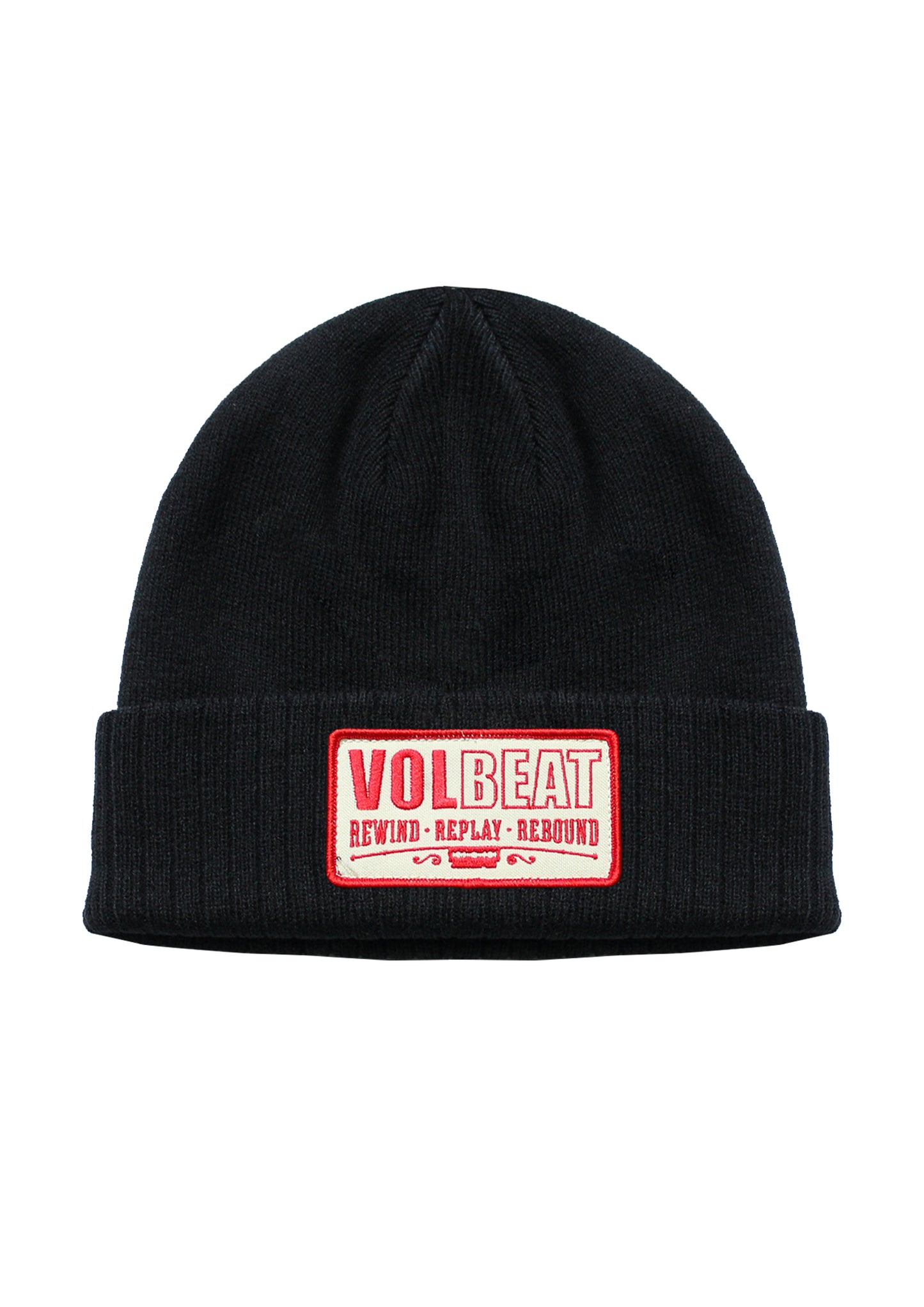 Volbeat Rewind Replay Repeat Black Beanie