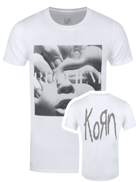 Korn Requiem Album Cover Men's White T-Shirt