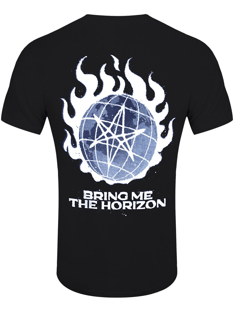 Bring Me The Horizon Globe Men's Black T-Shirt