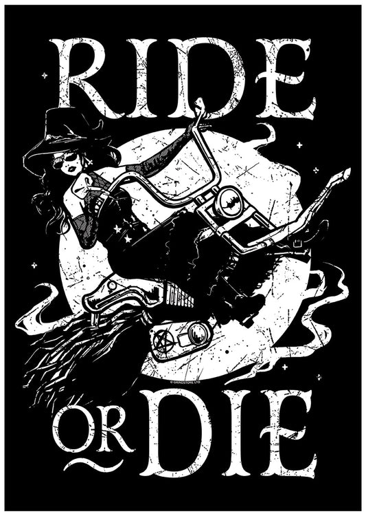 Witches Ride Or Die Mini Poster