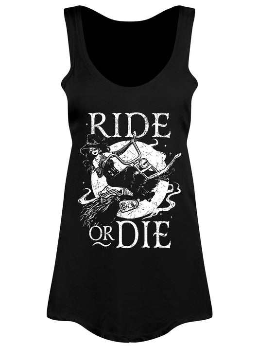 Witches Ride Or Die Black Floaty Vest
