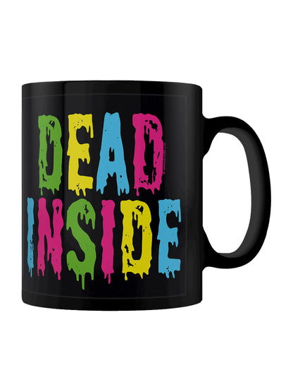 Dead Inside Black Mug