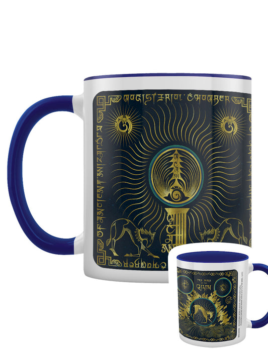 Fantastic Beasts The Secrets of Dumbledore Walk of the Qilin Blue Coloured Inner Coffee Mug
