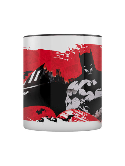 Batman Red Black Coloured Inner Mug