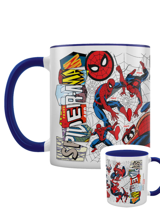 Spider-Man Timeless Costume Blue Coloured Inner Mug