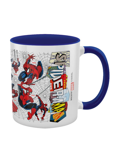 Spider-Man Timeless Costume Blue Coloured Inner Mug