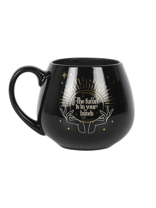 Black Fortune Teller Heat Changing Mug