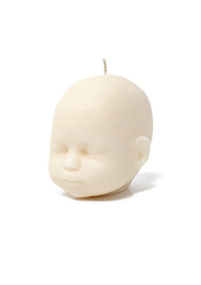 The Blackened Teeth Baby Doll Candle Ivory
