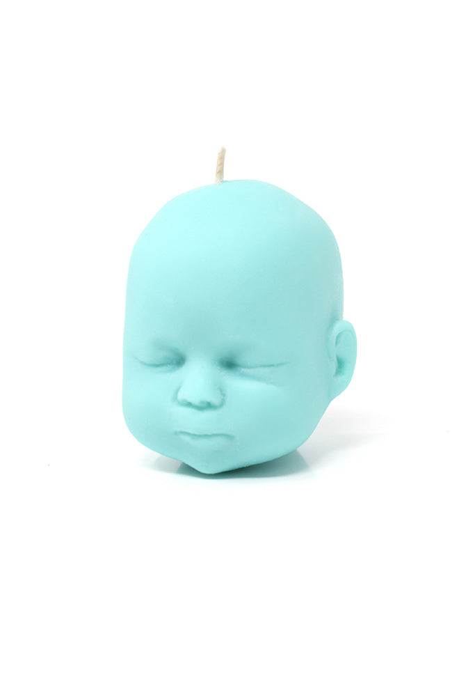 The Blackened Teeth Baby Doll Candle - Mint