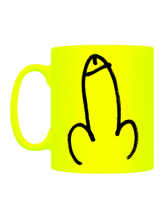 Willy Yellow Neon Mug
