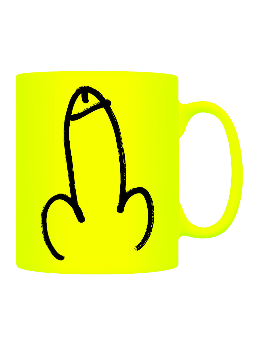 Willy Yellow Neon Mug