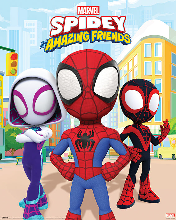 Spidey and His Amazing Friends (Power of 3) Mini Poster