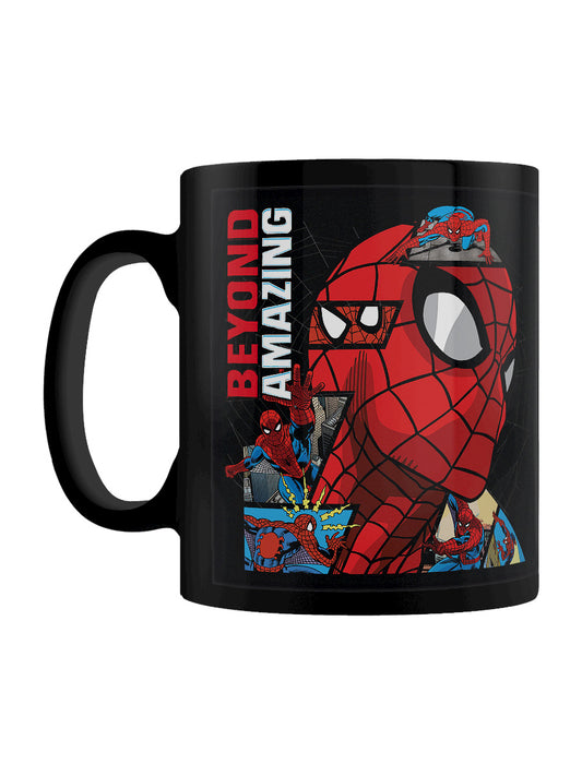 Spider-Man 60 Years Black Coffee Mug