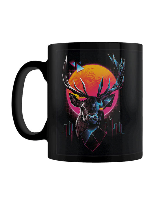 Vincent Trinidad Rad Stag Black Coffee Mug