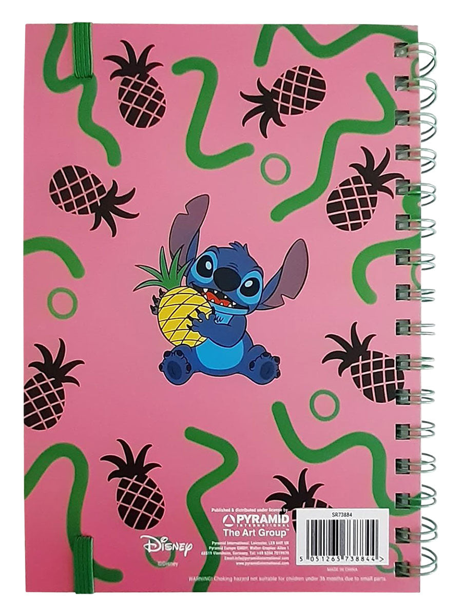 Lilo and Stitch You're My Fave A5 Wiro Notebook