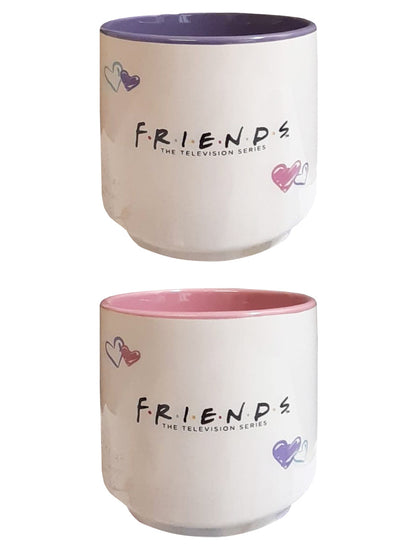Friends Monica and Rachel Stackable Mug Set