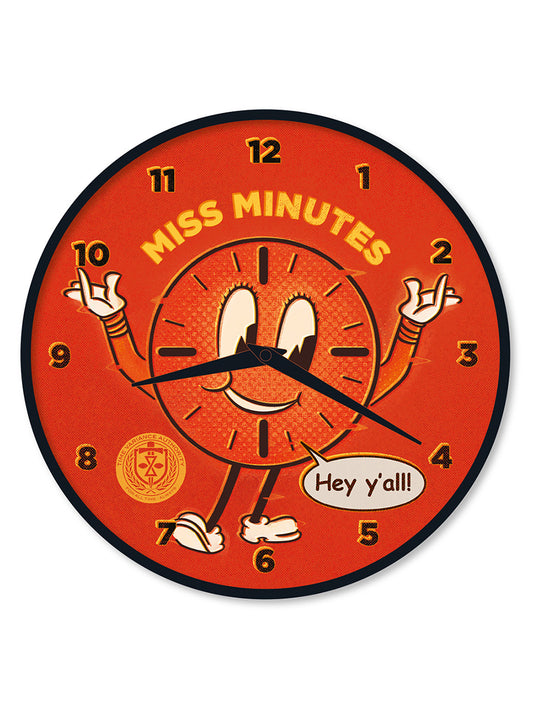 Loki Miss Minutes Clock