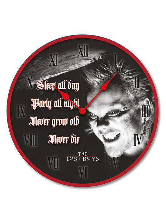 The Lost Boys Never Die Clock