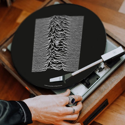 Joy Division Unknown Pleasures Record Slip Mat