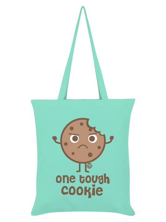 Pop Factory One Tough Cookie Mint Green Tote Bag