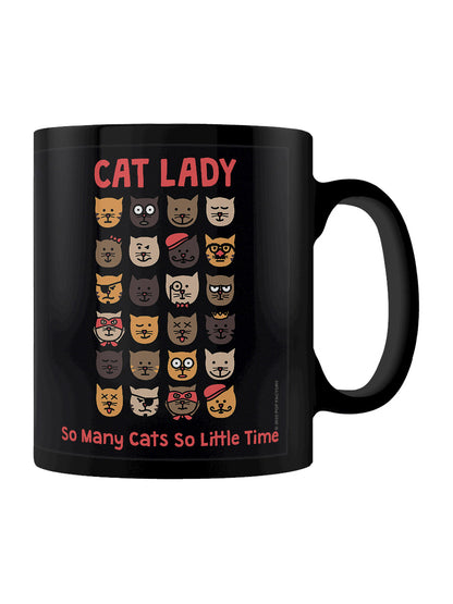 Pop Factory Cat Lady Black Mug