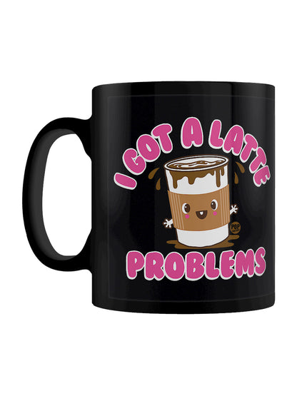 Pop Factory I Got A Latte Problems Black Mug
