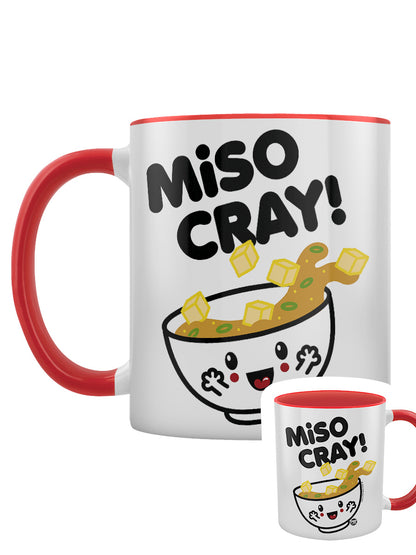 Pop Factory Miso Cray Red Inner 2-Tone Mug