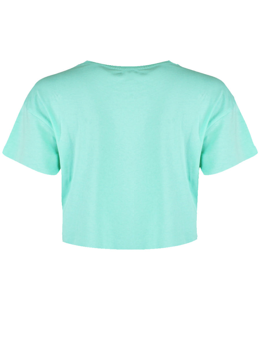 Pop Factory Don't Be Crabby Peppermint Boxy Crop Top