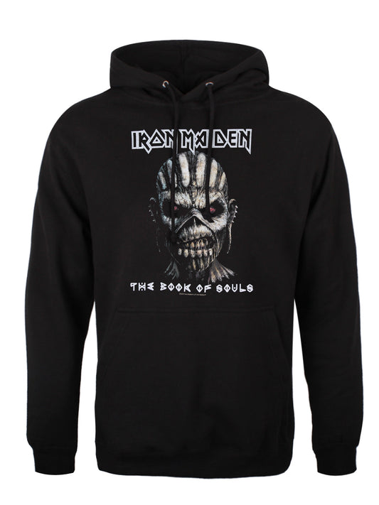 Iron Maiden Book of Souls Men's Black Pullover Hoodie
