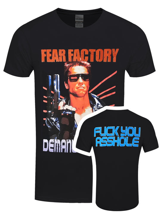 Fear Factory Terminator Men's Black T-Shirt