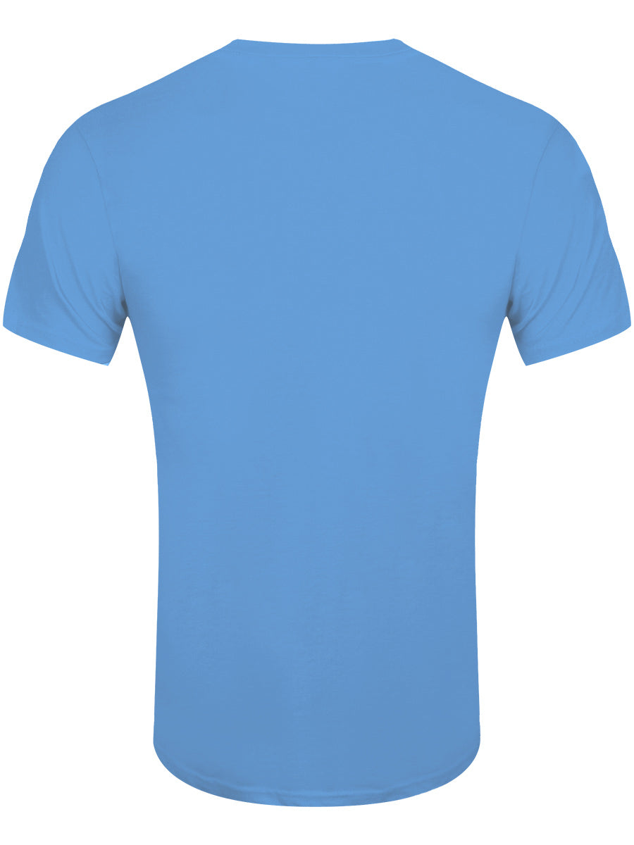 Pop Factory Not A Morning Person Men's Azure Blue T-Shirt