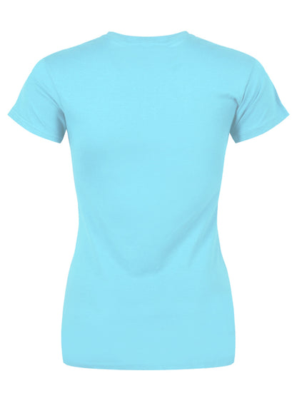 Pop Factory You Rock You Rule Ladies Turquoise T-Shirt