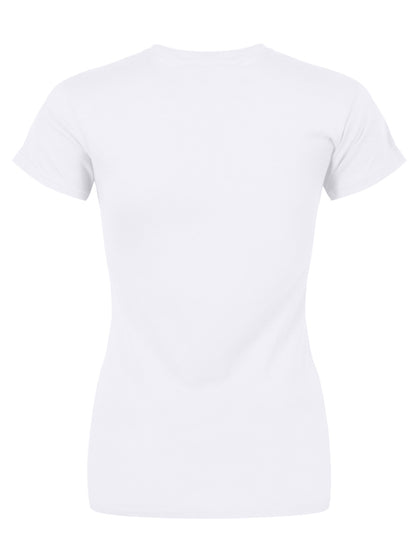 Pop Factory I Love Vegans Ladies White T-Shirt