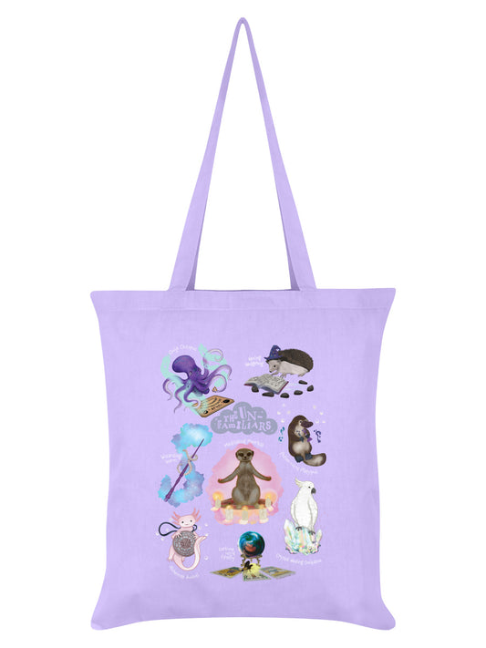 The Un-Familiars Lilac Tote Bag