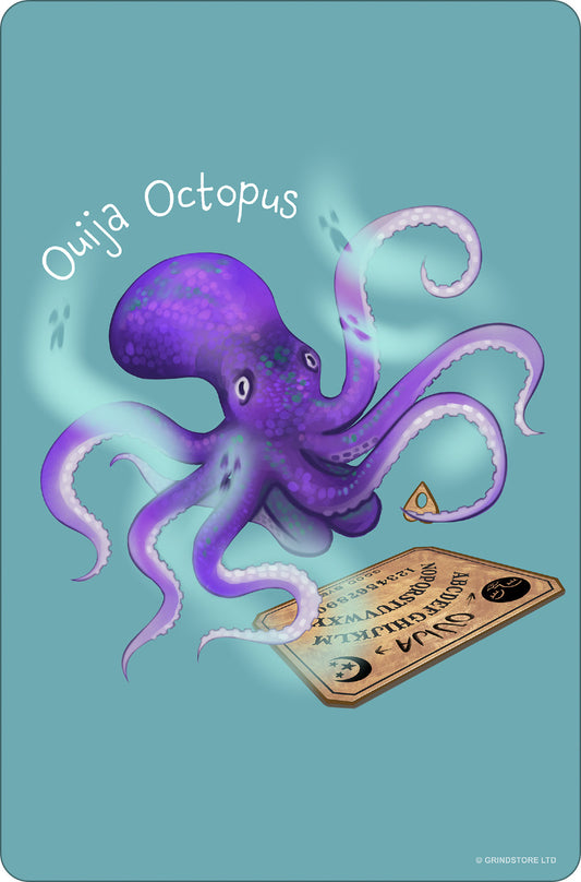 The Un-Familiars Ouija Octopus Small Tin Sign