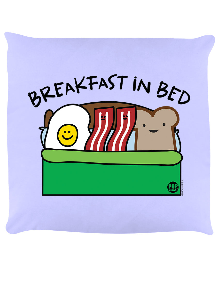 Pop Factory Breakfast In Bed Lilac Cushion