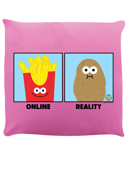 Pop Factory Online v Reality Pink Cushion