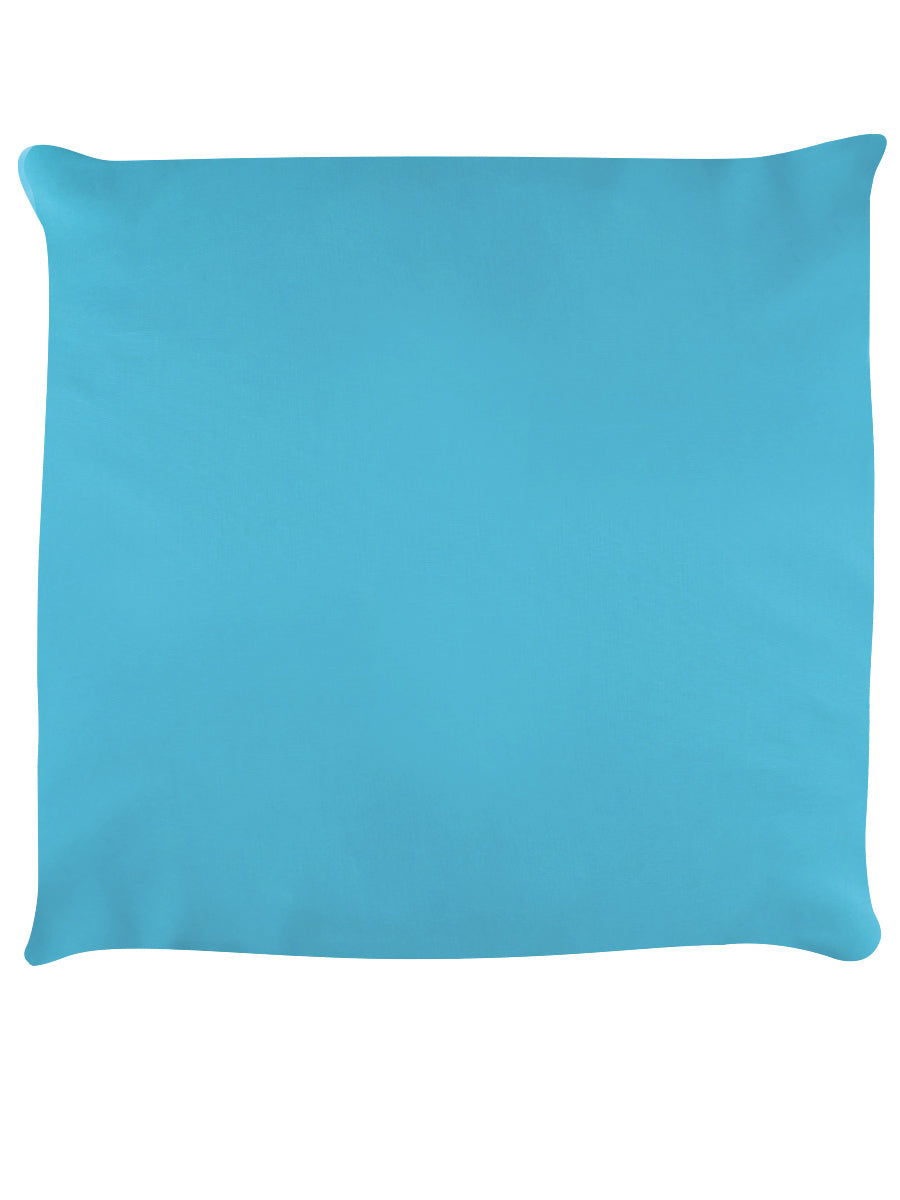 Pop Factory Not A Morning Person Sky Blue Cushion