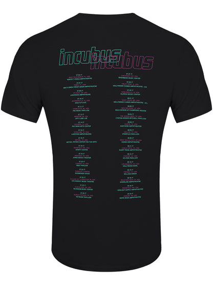 Incubus '17 Tour Men's Black T-Shirt