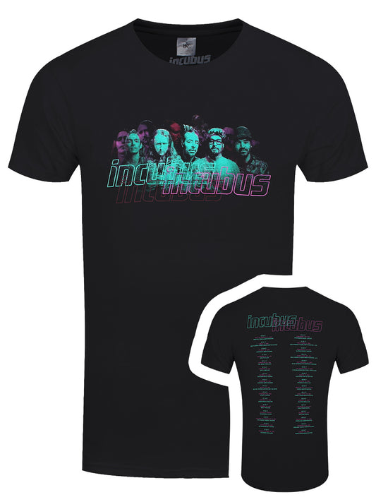 Incubus '17 Tour Men's Black T-Shirt