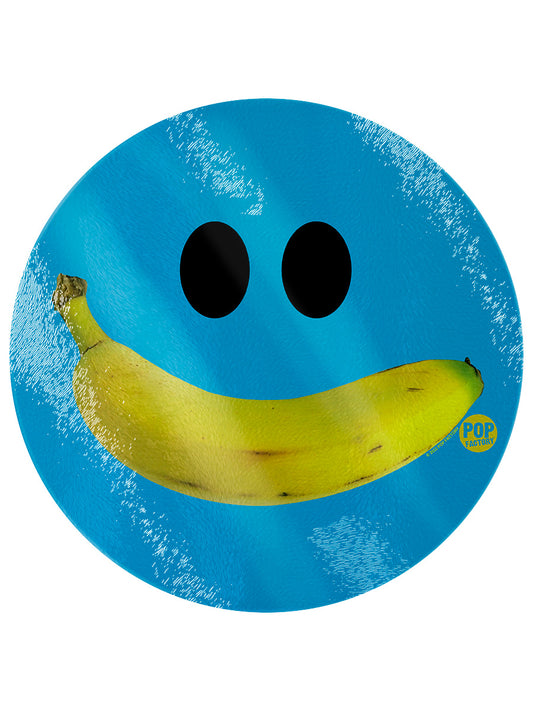 Pop Factory Banana Smile Circular Chopping Board