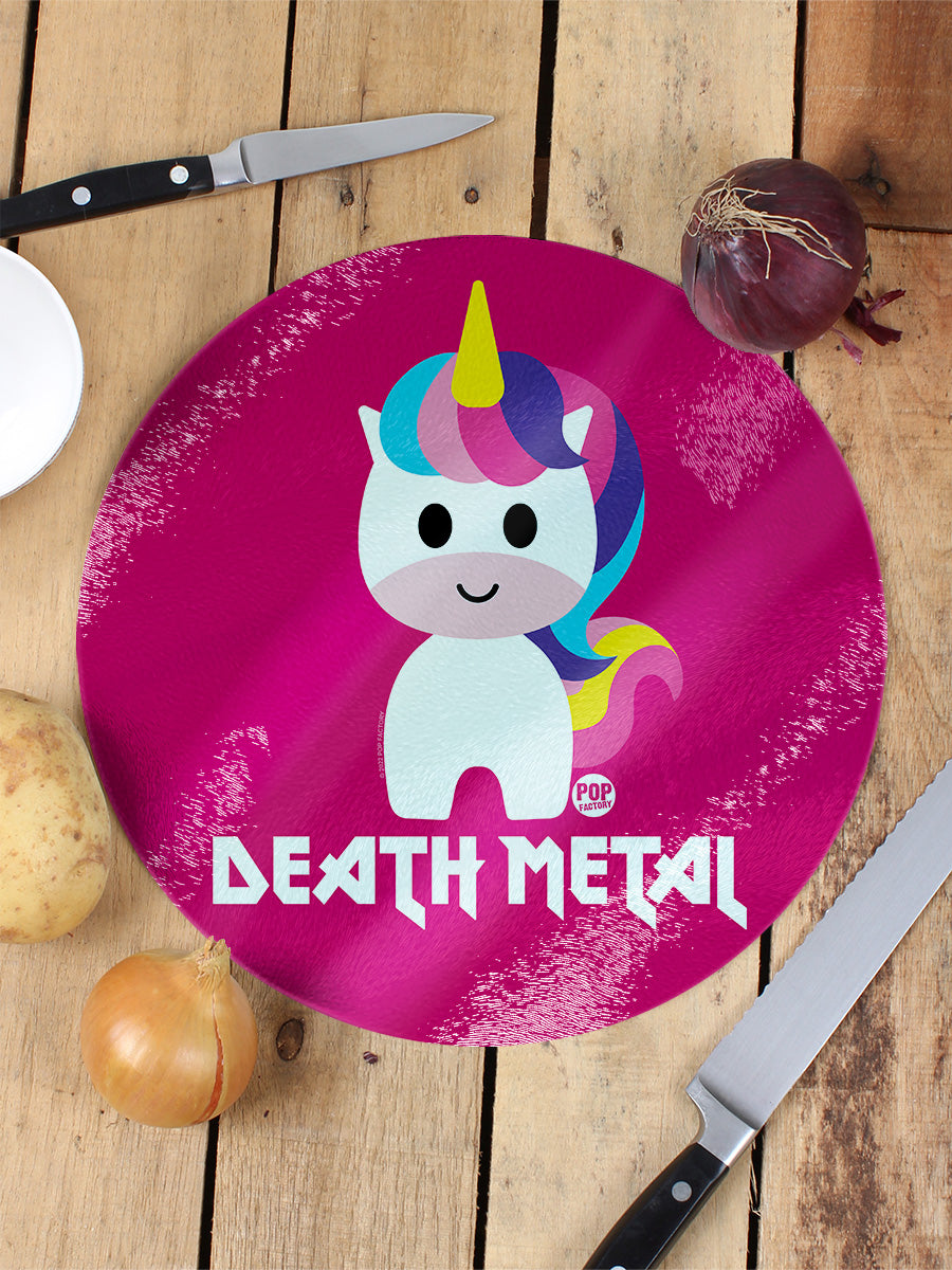 Pop Factory Death Metal Circular Chopping Board