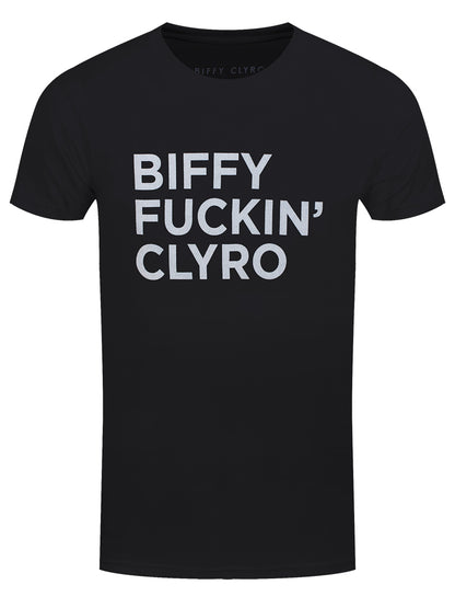 Biffy Clyro Biffy F'ing Clyro Men's Black T-Shirt