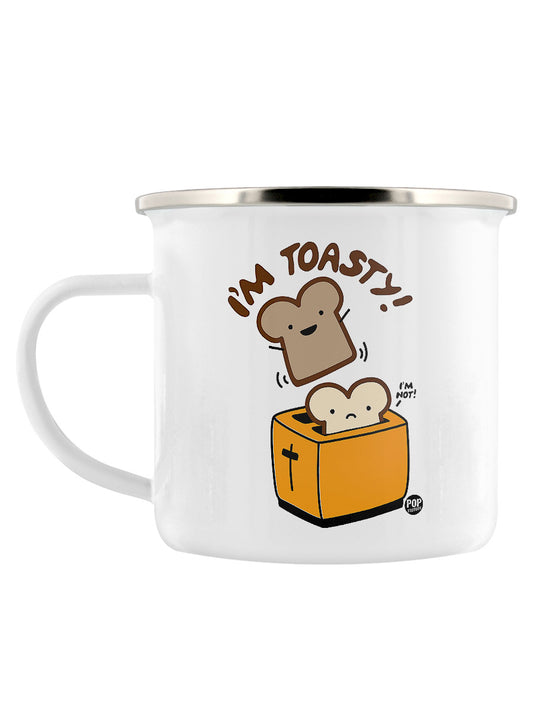 Pop Factory I'm Toasty Enamel Mug