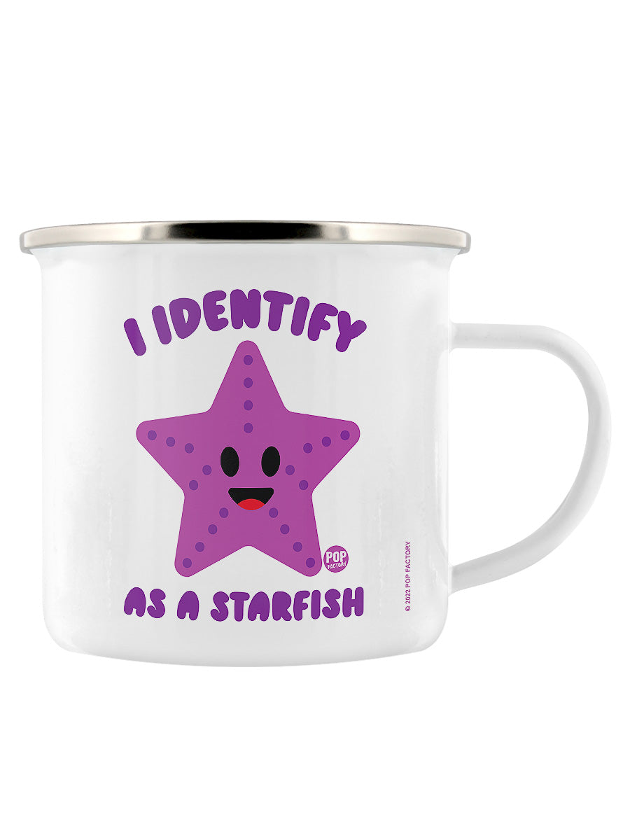 Pop Factory I Identify As A Starfish Enamel Mug