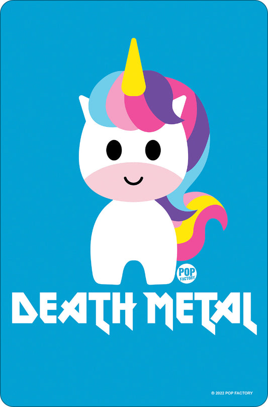 Pop Factory Death Metal Greet Tin Card