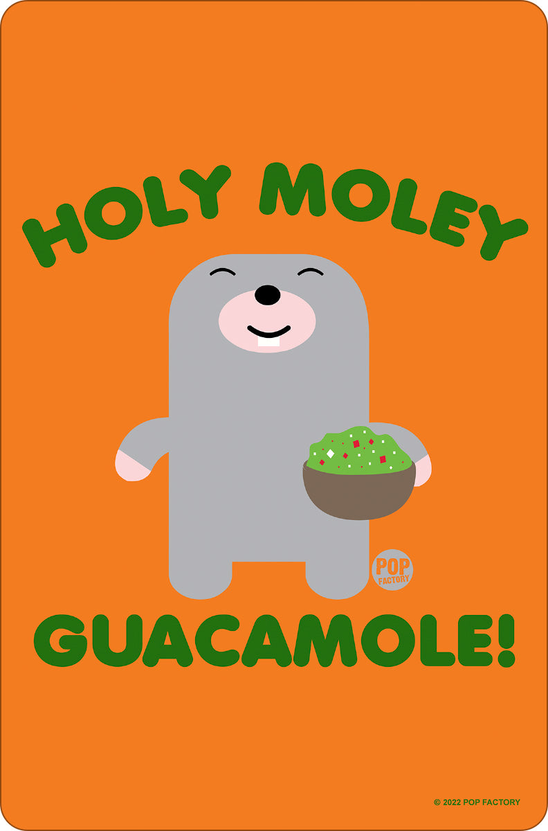 Pop Factory Holy Moley Guacamole! Greet Tin Card